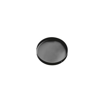 Portasapone in acciaio verniciato nero