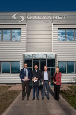 Hon. Massimo Bitonci on an official visit to Galvamet