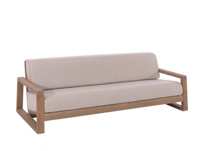 London 3-seat recycled teak