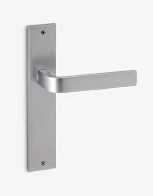 Juego de manillas con placa rectangular Slim
