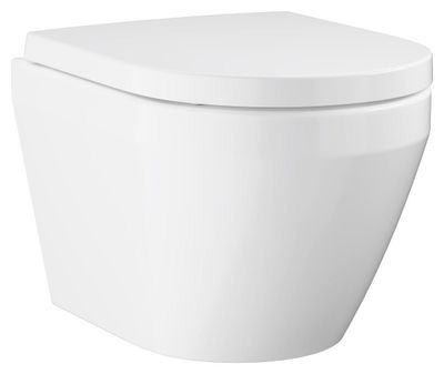 Wall hung WC set compact