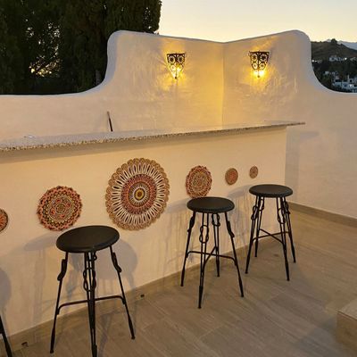 Handmade tile ceramic mural Moroccan #5