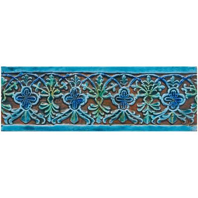 Handmade tile - Mandarin