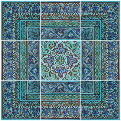 Tapestry #2 Set9 turquoise [91cm/35.8"]