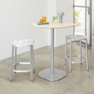 1 Inch All Aluminum Stool by Emeco