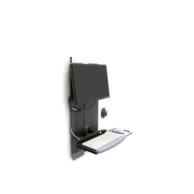 StyleView Sit to Stand Vertical Lift High Traffic Area by Ergotron