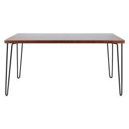 Brunel Dining Table Dark Wood