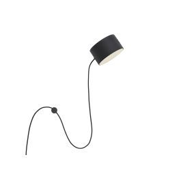 Post LED Wall Light Black
