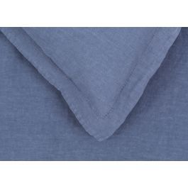 Washed Linen Blue Bed Linen