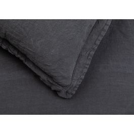 Washed Linen Charcoal Bed Linen