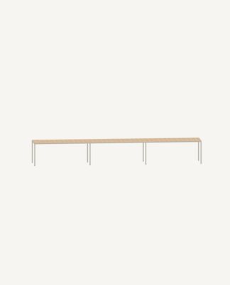 Dry Table, Standard Height, Rectangle, 212.5" Width - Narrow Depth