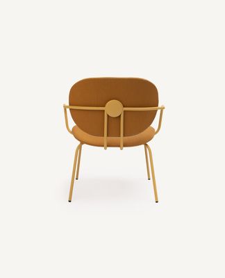 Hari Lounge Chair, Upholstered - with Arms