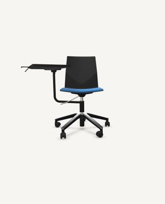 FourCast®2 Wheeler Chair, Swivel Base with InnoTab Tablet Arm - with Seat Pad