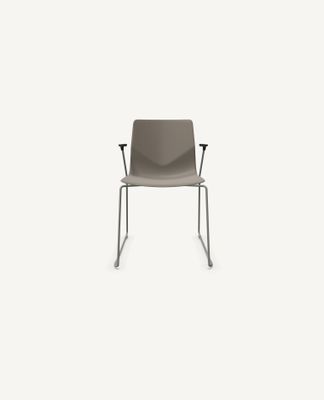 FourSure® Chair, Sled Base - with Arms