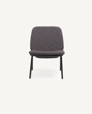 Lana Lounge Chair, Metal - Highback
