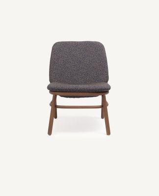 Lana Lounge Chair, Wood - Highback