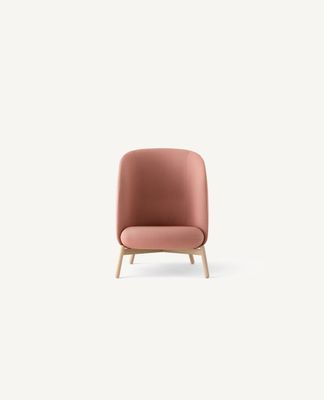Nest Easy Lounge Chair - Wood Base