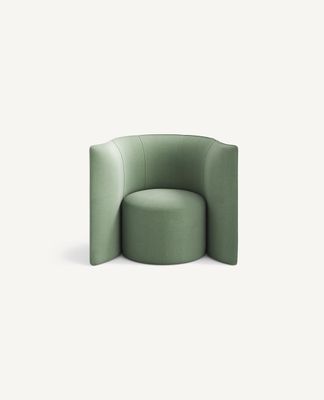 Proto Lounge Chair, Lowback - Outward Curve