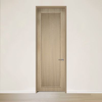 Porte CONTOUR en chêne rouge placage brossé faux quartier Authentik