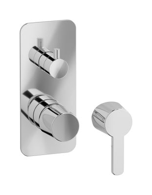 TAAAC AA312CC - Exposed parts for manual wall mixer with three ways diverter