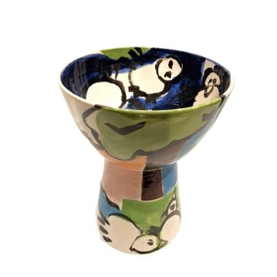 EL PALOMAR footed bowl