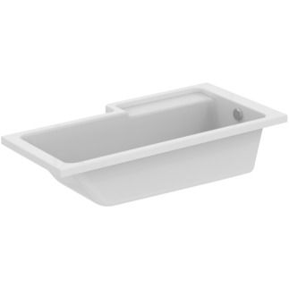 Tempo Special shaped bath 1690x845 mm, no tap hole, with overflow, no waste