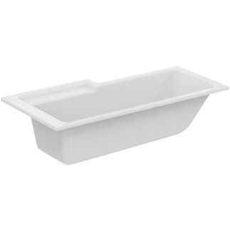 Tempo Special shaped bath 1690x845x540 mm, no tap hole, with overflow, no waste