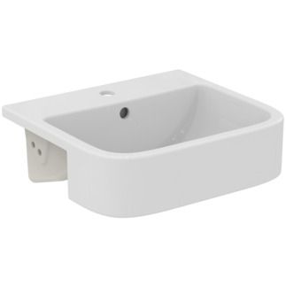 Concept Semi-countertop basin 500x445x200 mm, 1 tap hole, with overflow