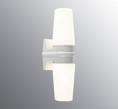 Bernadotte Double IP20 - Shiny opal glass