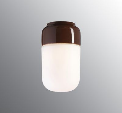 Ohm 100/170 LED 2700K - Matt opal glass, Brown