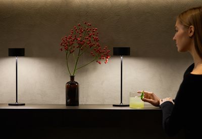 Whisper cordless table lamp