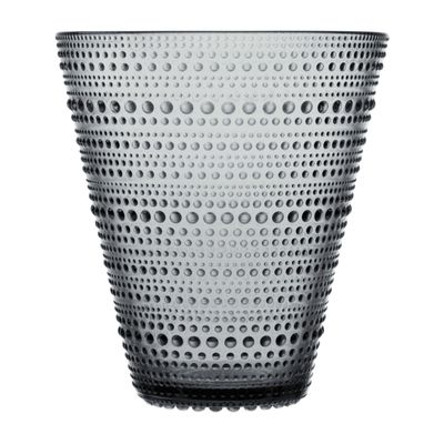 Kastehelmi vase 154mm grey