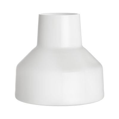 Solare vase low 220x200mm white