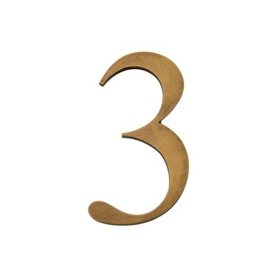 House Signs Bold - Number