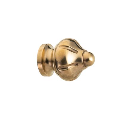 Novecento Piazza Cavour - brass curtain rod finials
