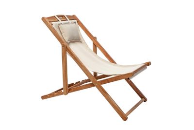 Adjustable deckchair Venezia