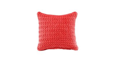 Cushion crocheted both sides - 40*40 / 45*45 - 3mm "BB" - Water