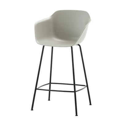 Taia Counter armchair with 4 leg frame (polypropylene seat shell)