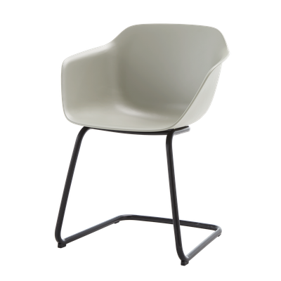 Taia Armchair with cantilever base (polypropylene seat shell)