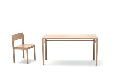 Flip folding table