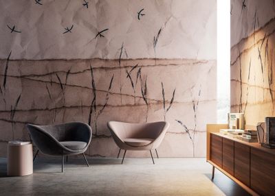 Landscape wallpaper mural Summer