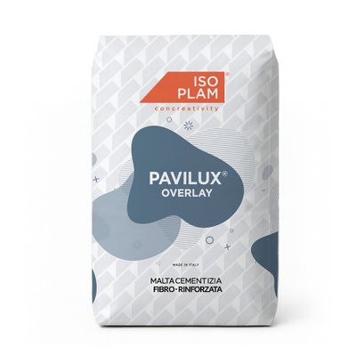 Malta Pavilux Overlay: miscela indurente minerale e fibro rinforzata