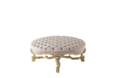 MIRABEAU pouf - Italian luxury classic poufs and benches - Héritage collection