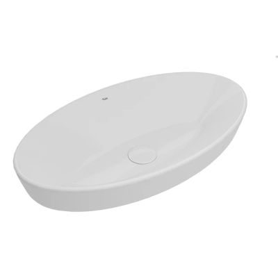 Dove 2.0 Oval Bowl Washbasin White 70x40 Cm