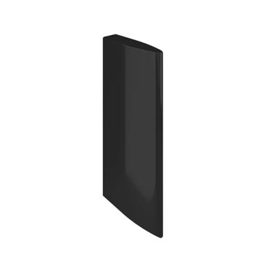 Flat Urinal Seperator Black 80X36