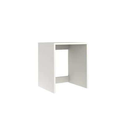 Vista Wash Machine Cabinet Without Door Matte White 76 Cm