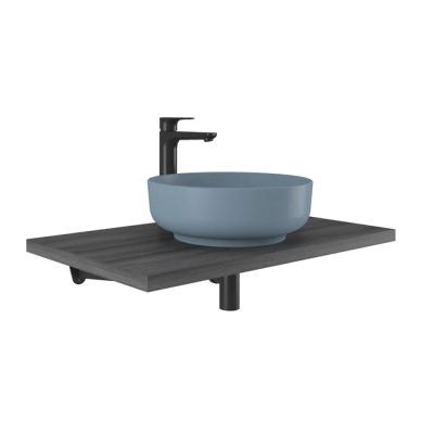 Line Counter Black Oak 80 Cm