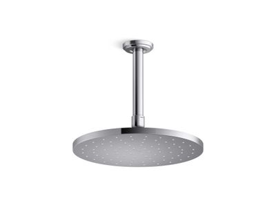 Foundations Air-Induction Medium Contemporary Rain Showerhead Eco