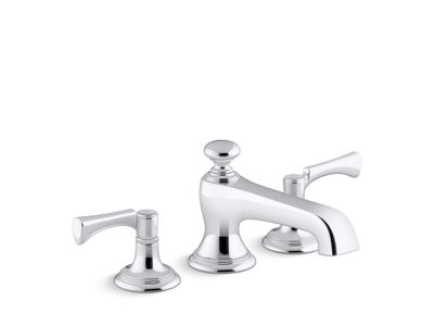 Bellis Deck-Mount Bath Faucet, Lever Handles