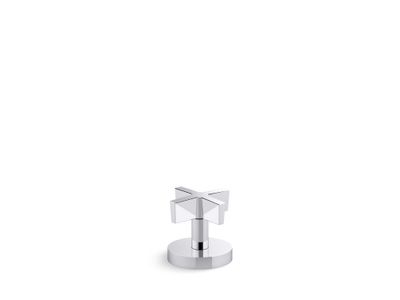 One Deck-mount diverter trim, cross handle